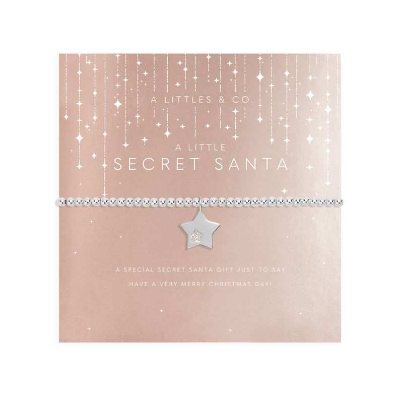 A Little Secret Santa Bracelet Silver