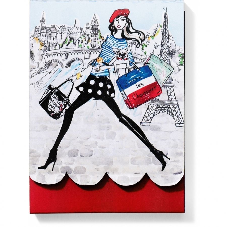 Brighton Paris Fashionista Pocket Notepad