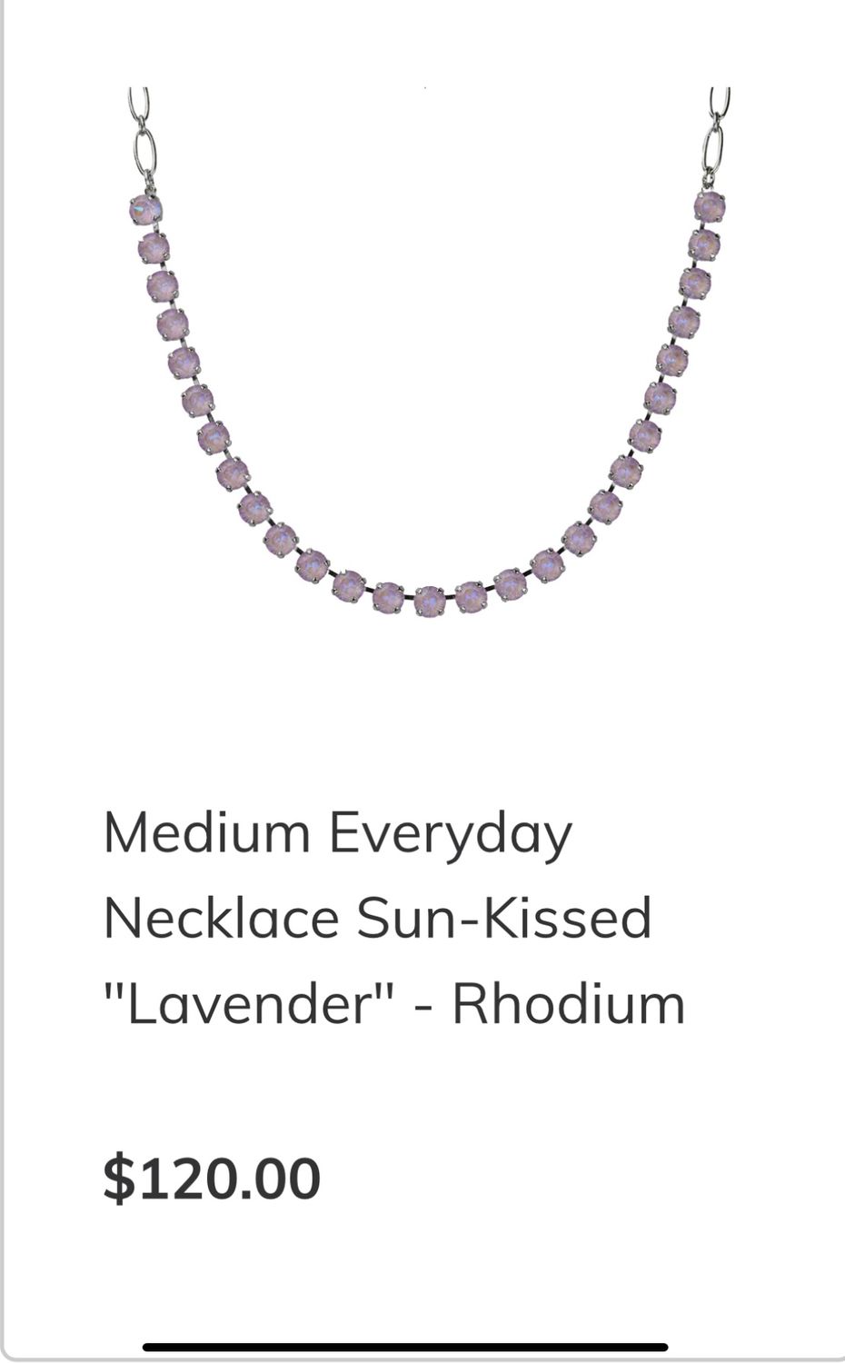 Mariana Crystal Necklace