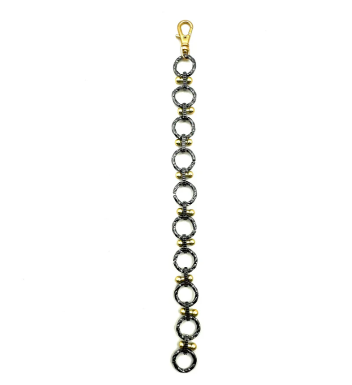Orion Oxidized Bracelet Two Tone