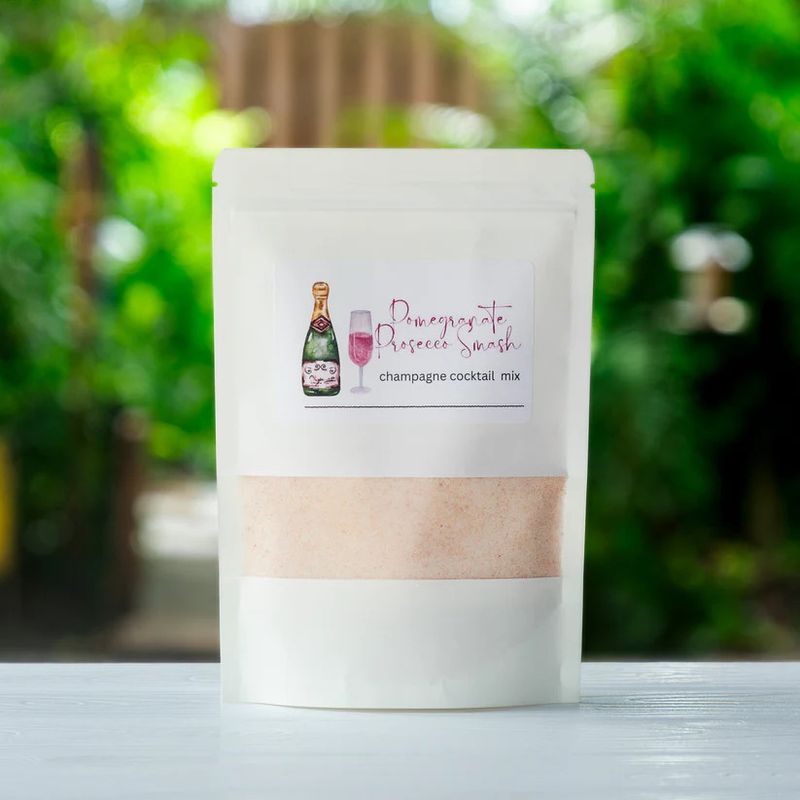 Cocktail Mix Bag Pomegranate Prosecco Smash