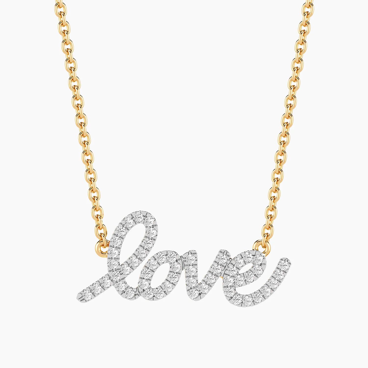 Lab Grown Diamond Love Pendant
