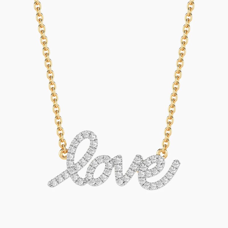Lab Grown Diamond Love Pendant