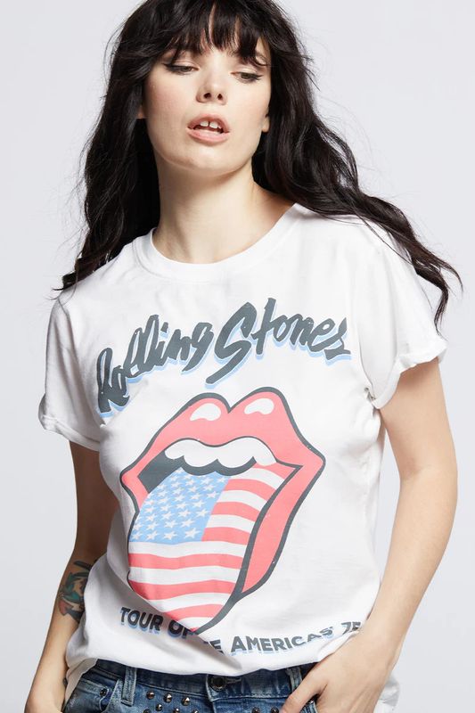 The Rolling Stones White Tour Tee
