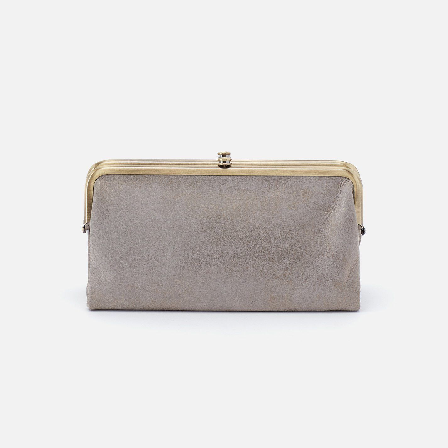 Lauren Clutch Wallet Granite Gold