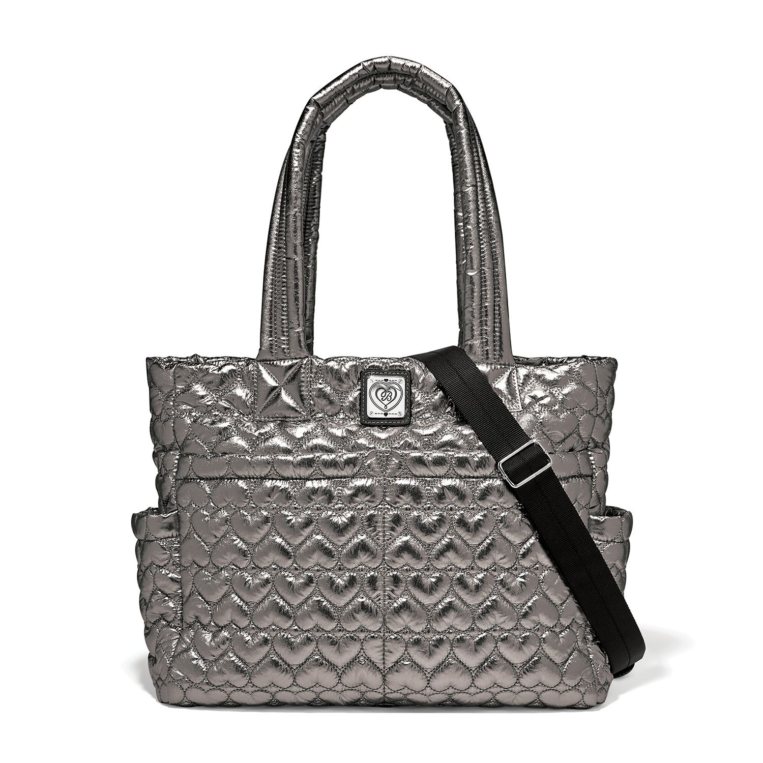 Kameron Utility Tote Pewter Metallic