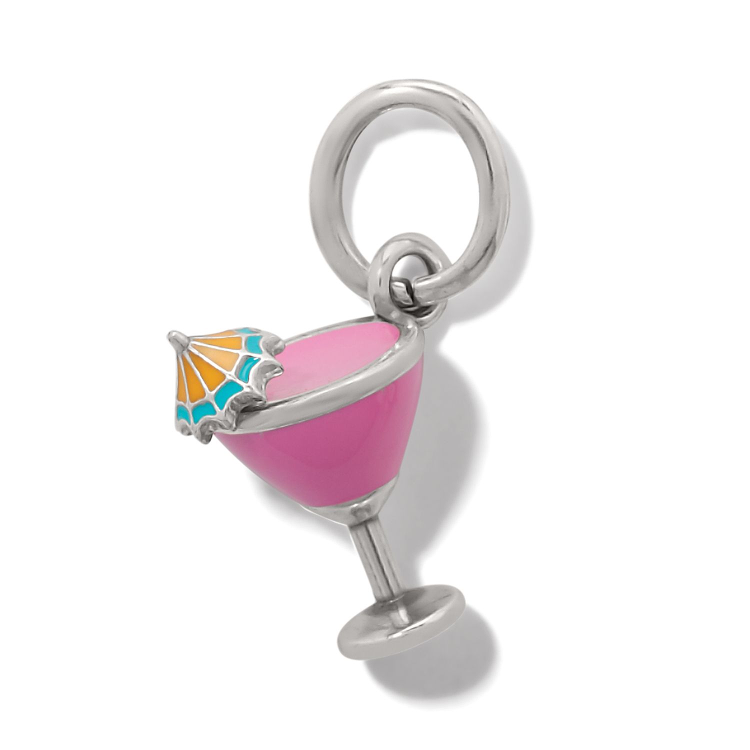 Pink Tiki Drink Charm