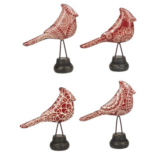 Red Patterned Cardinal