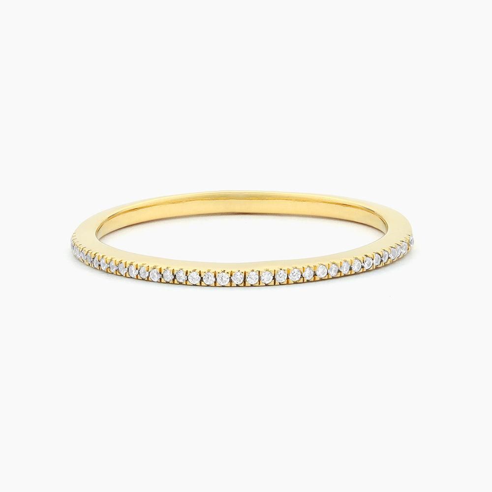 For All Eternity Diamond Stackable Ring Sz 6