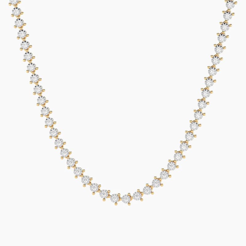 Lab-Grown 1.48 Ct Tennis Necklace