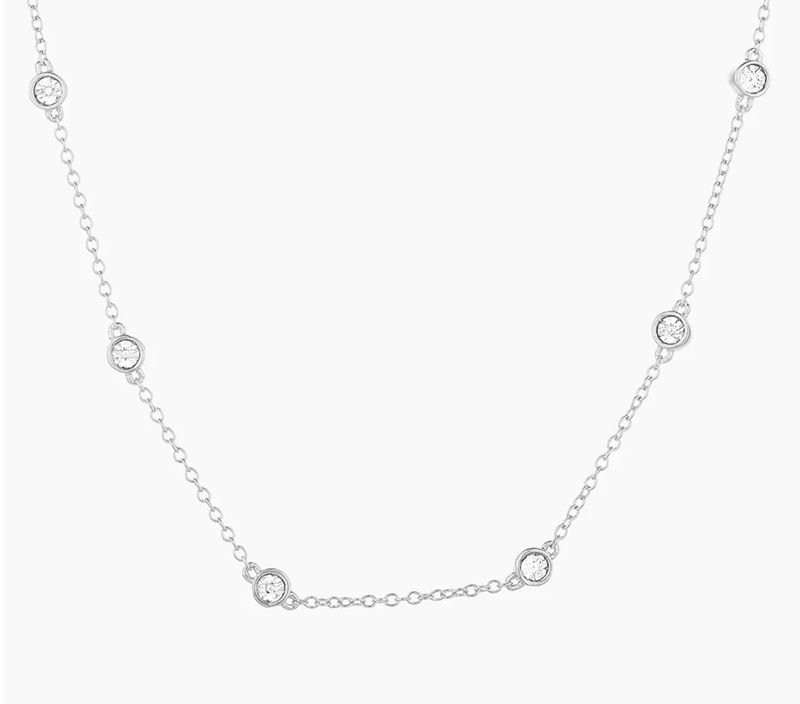 Sterling Silver In the Loop Chain Necklace