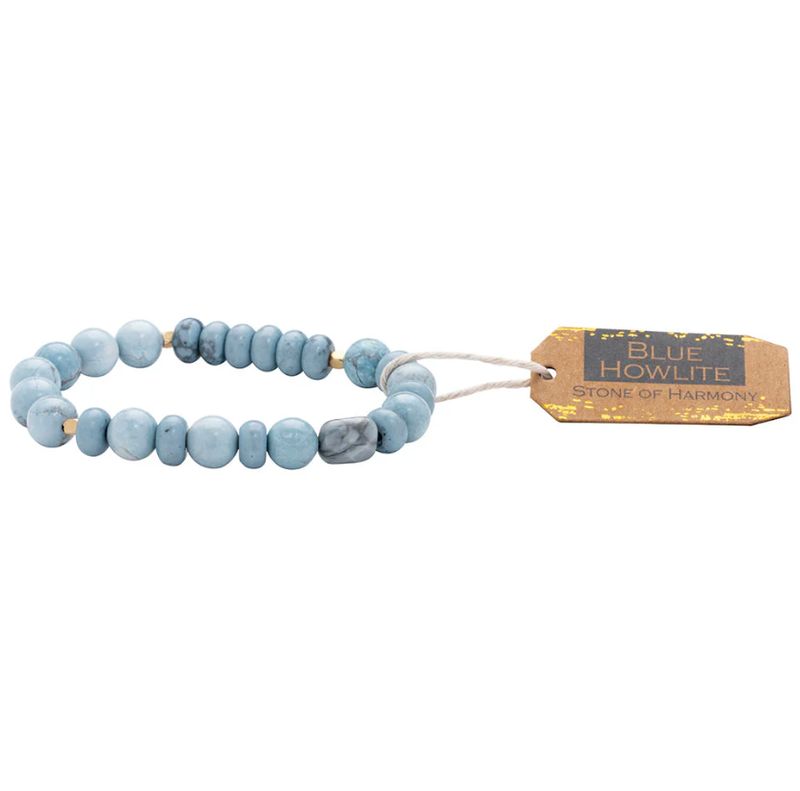 Scout Stone Bracelet Blue Howlite