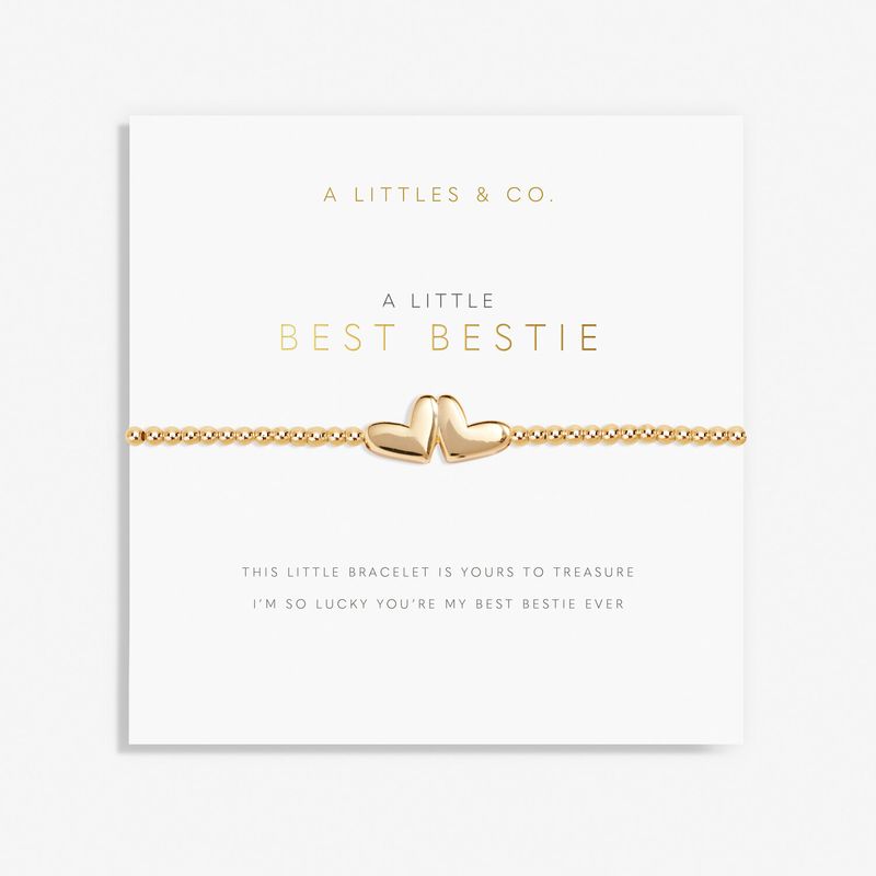 A Little Best Bestie Bracelet Gold
