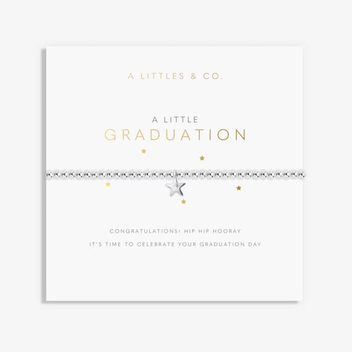 A Little Graduation Bracelet Silver