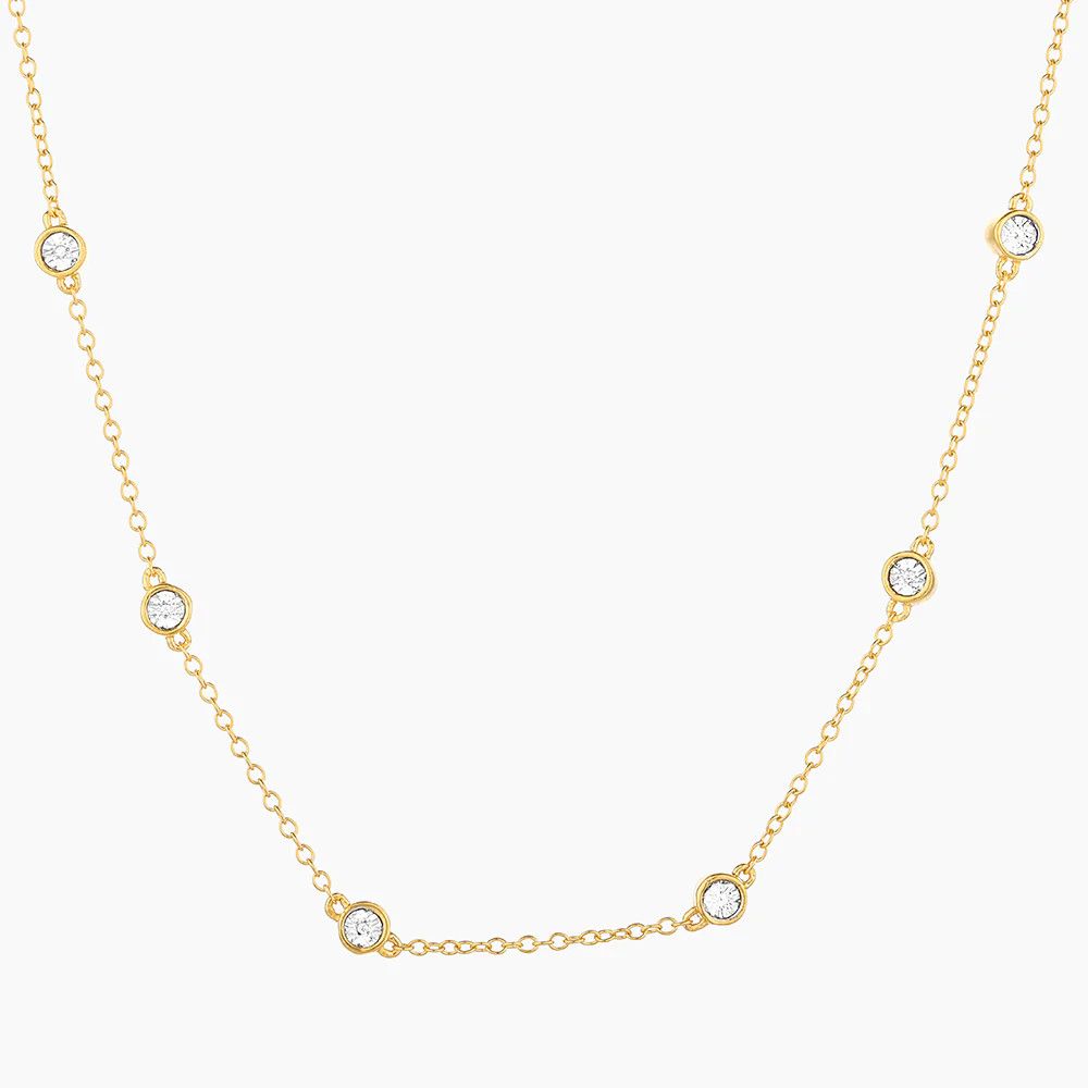 In the Loop Chain Necklace Gold
