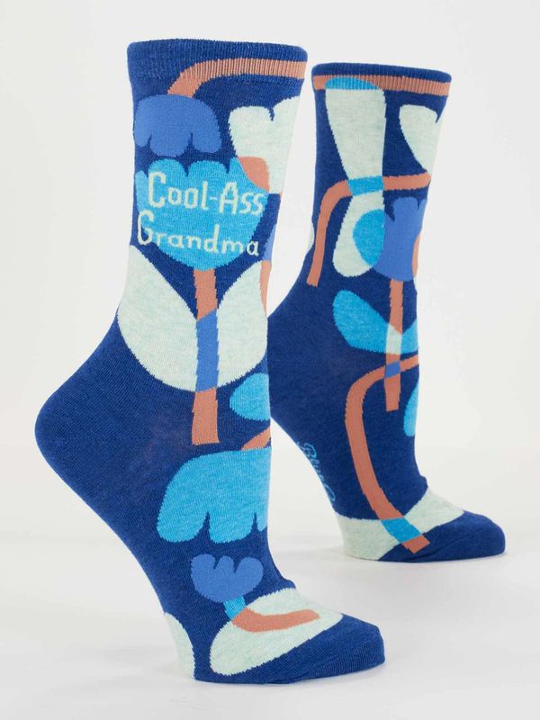 BQ Cool-Ass Grandma Crew Socks