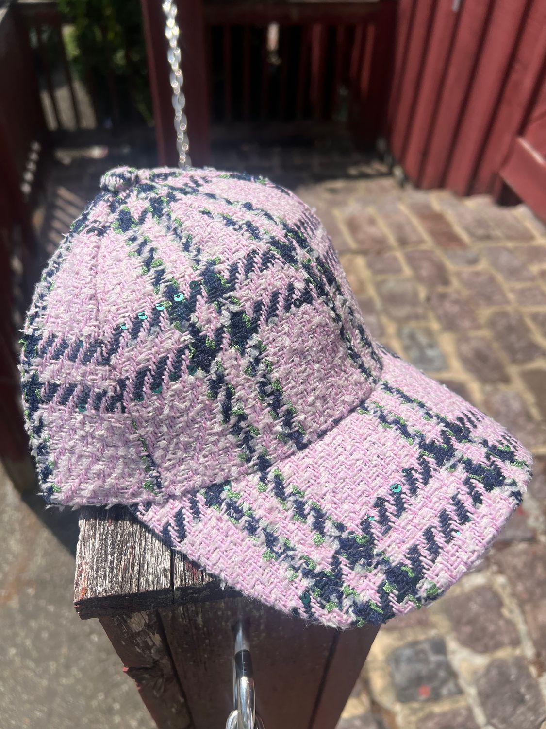 Cher Ball Cap- Blush