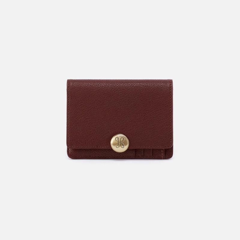 Hutton Small Wallet - Brown Bear