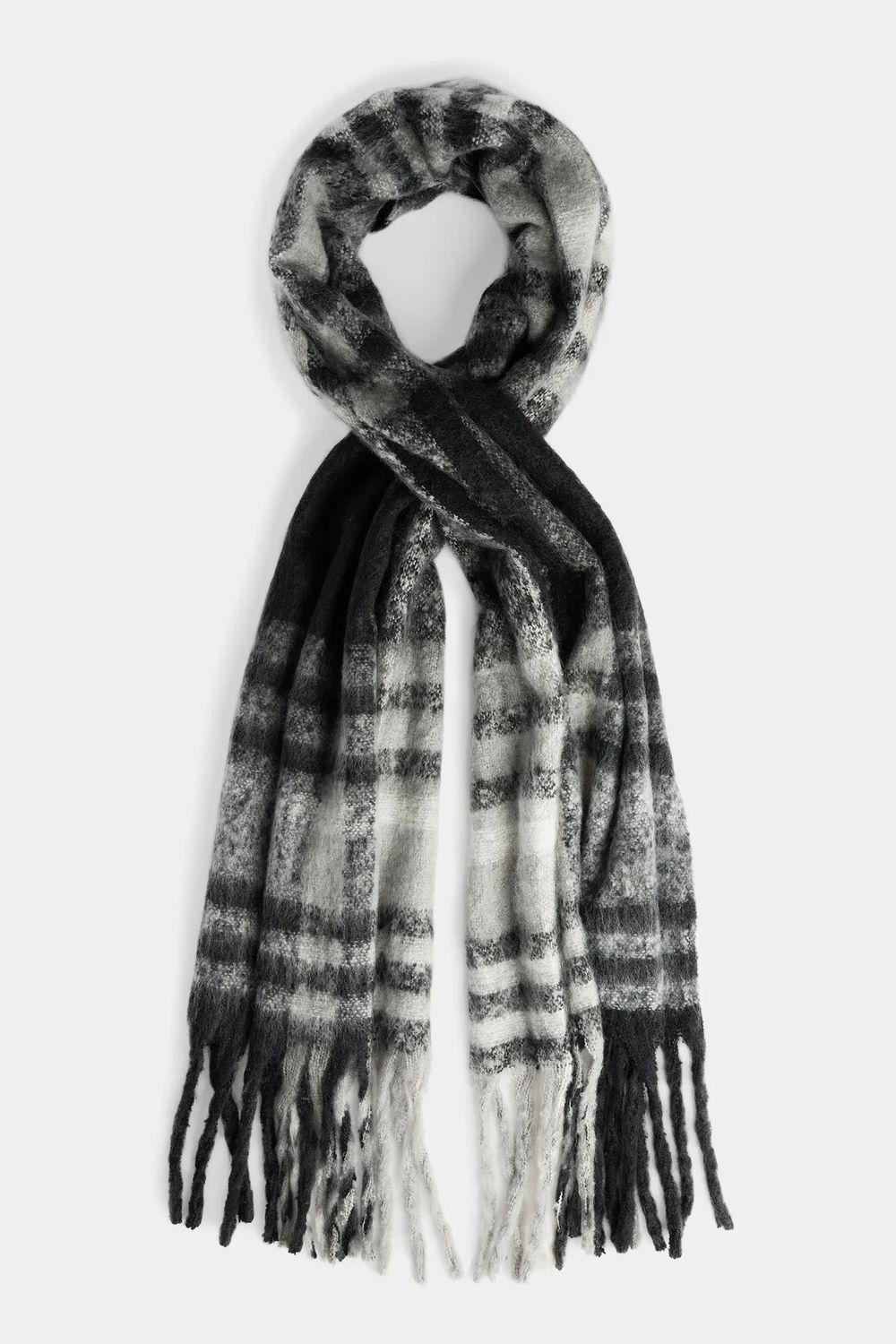 Mila Oblong Scarf, Color: Black