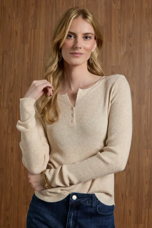 Kym Henley Top w/Buttons