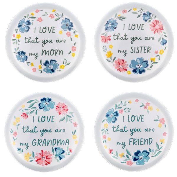 I Love That Flowers Paperweight