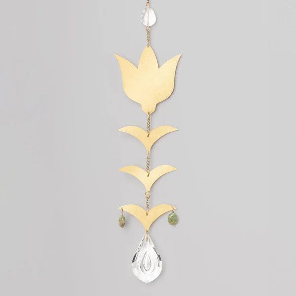 Suncatcher - Blooming Flower/Aqua Terra