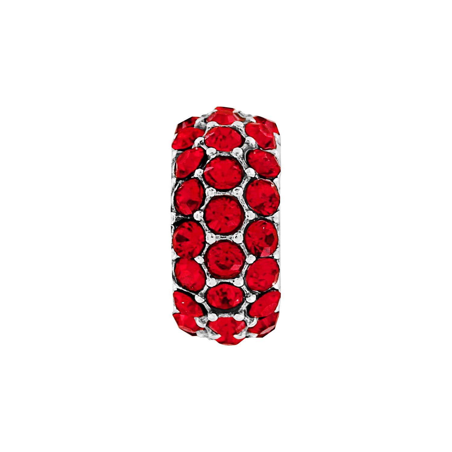 Glitter Bead Red