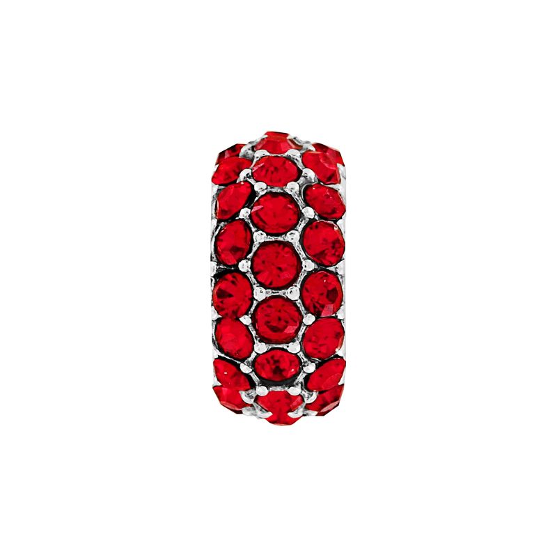 Glitter Bead Red