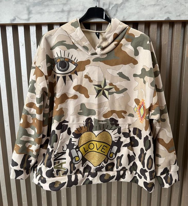 Artistic Camouflage Sweatshirt