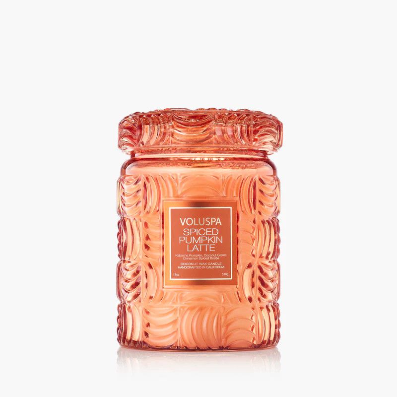 Spice Pumpkin Latte 18oz Large Jar Candle