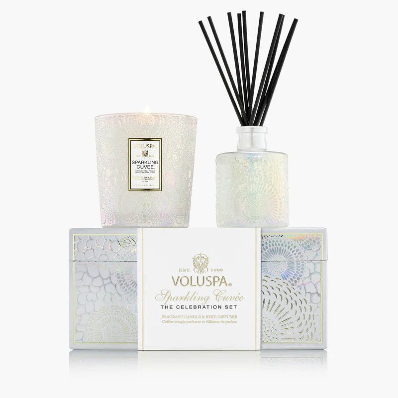 Sparkling Cuvee Celebratory Duo - Candle &amp; Diffuser