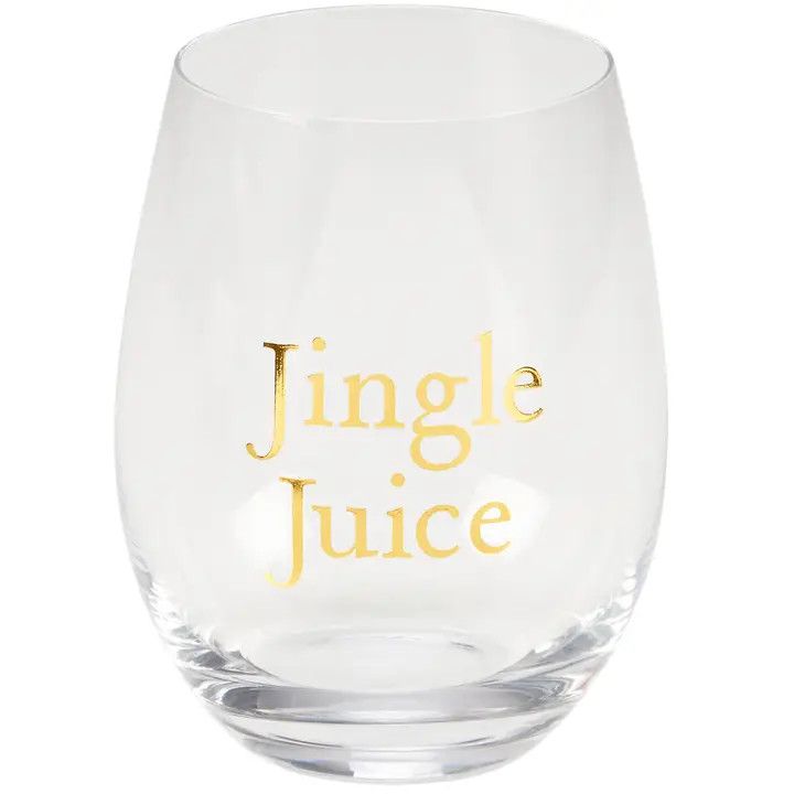 Jingle Juice Wine Glass