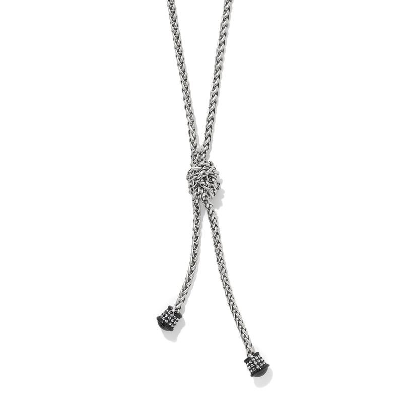Meridian Ventus Y Necklace Black