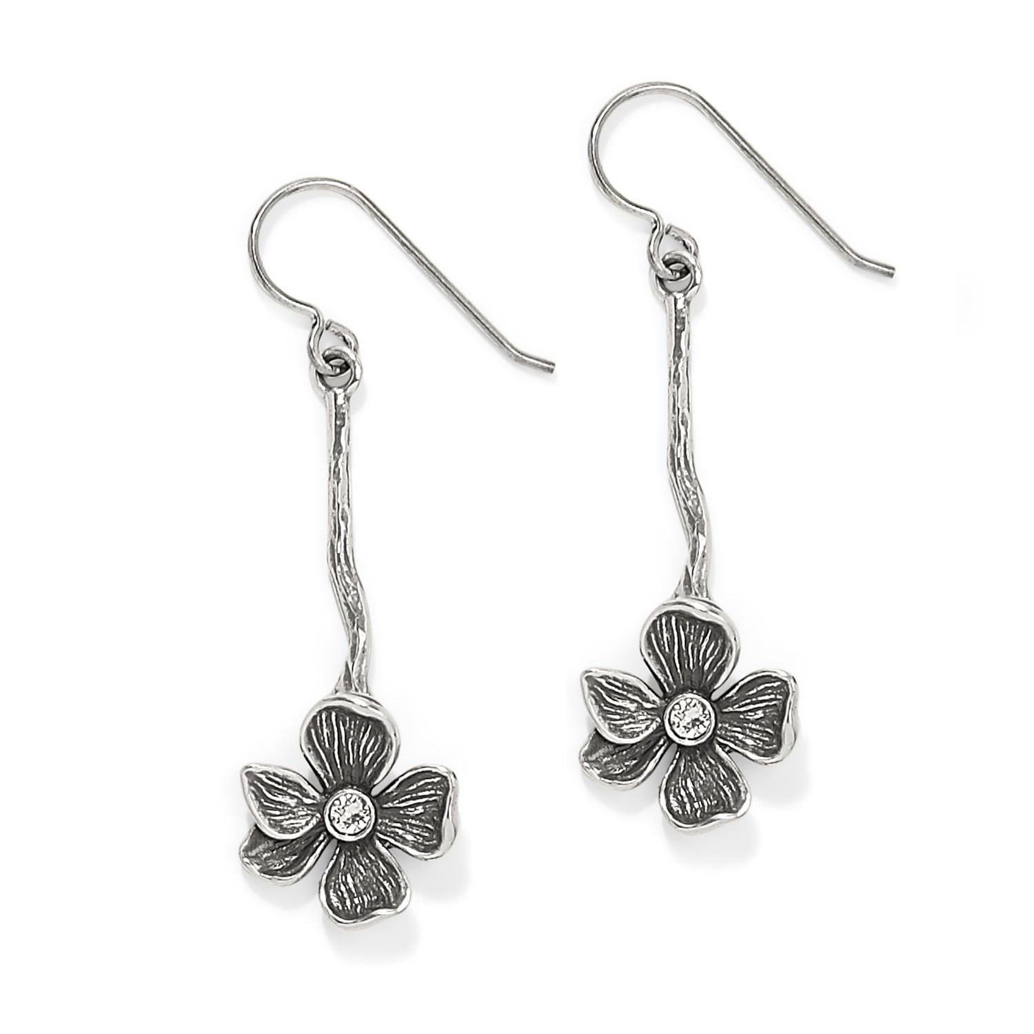 Everbloom Windflower Earring-Silver