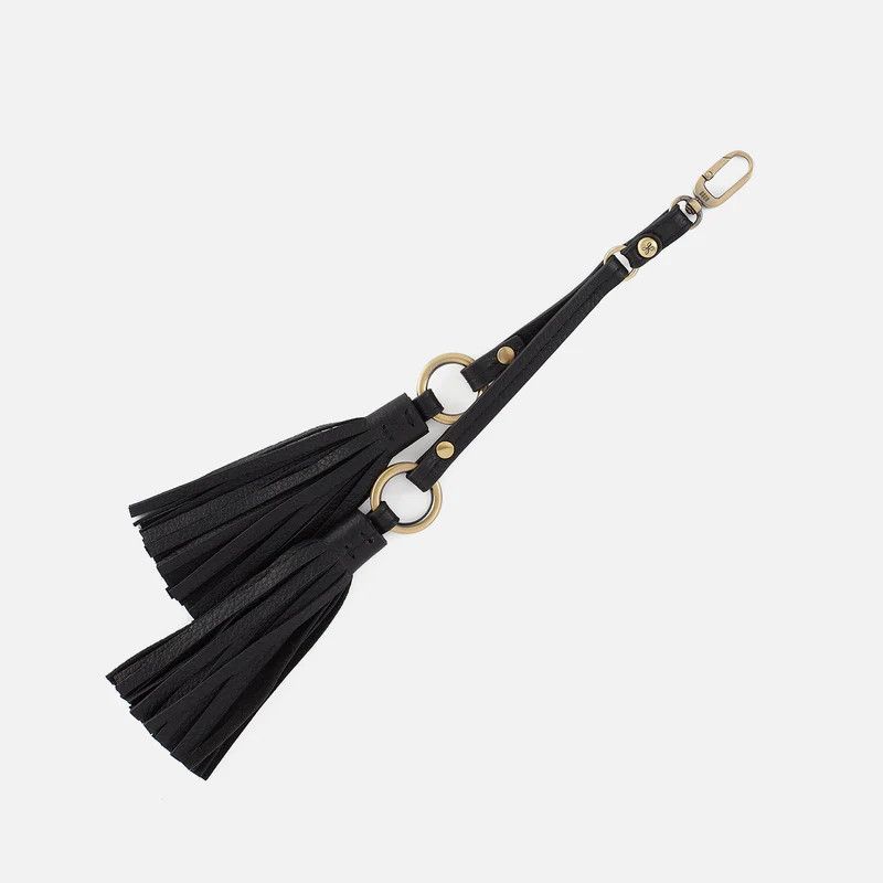 Ring Tassel Swag Black