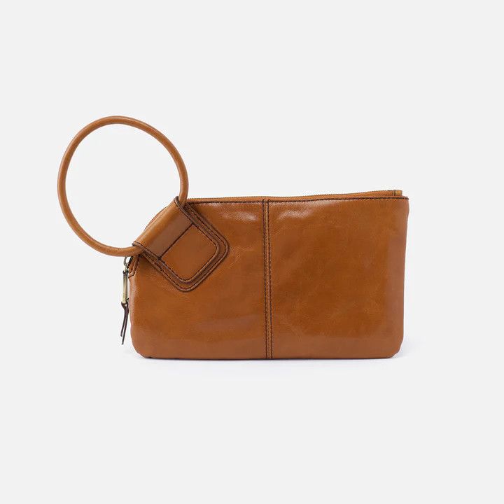 Hobo Sable Wristlet - Truffle
