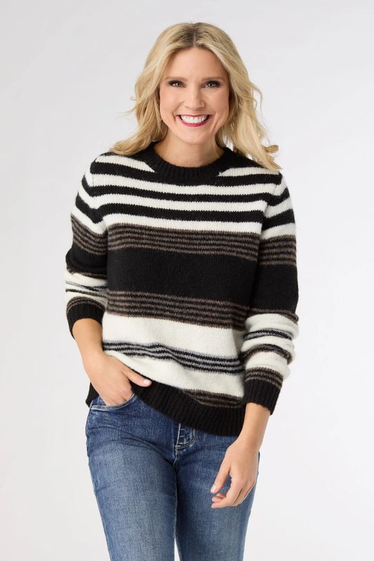 Kaelynn Brushed Crew Neck Sweater