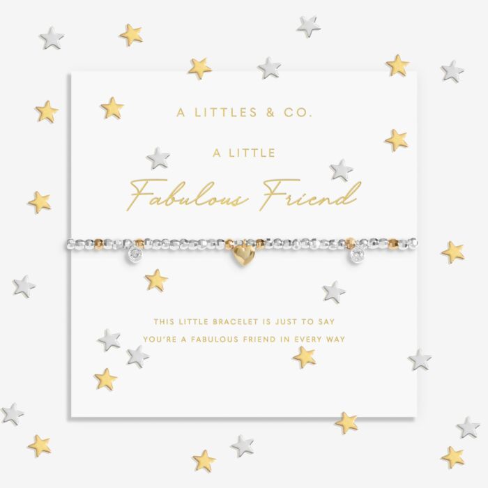 Sparkle Confetti A Little Fabulous Friend Bracelet