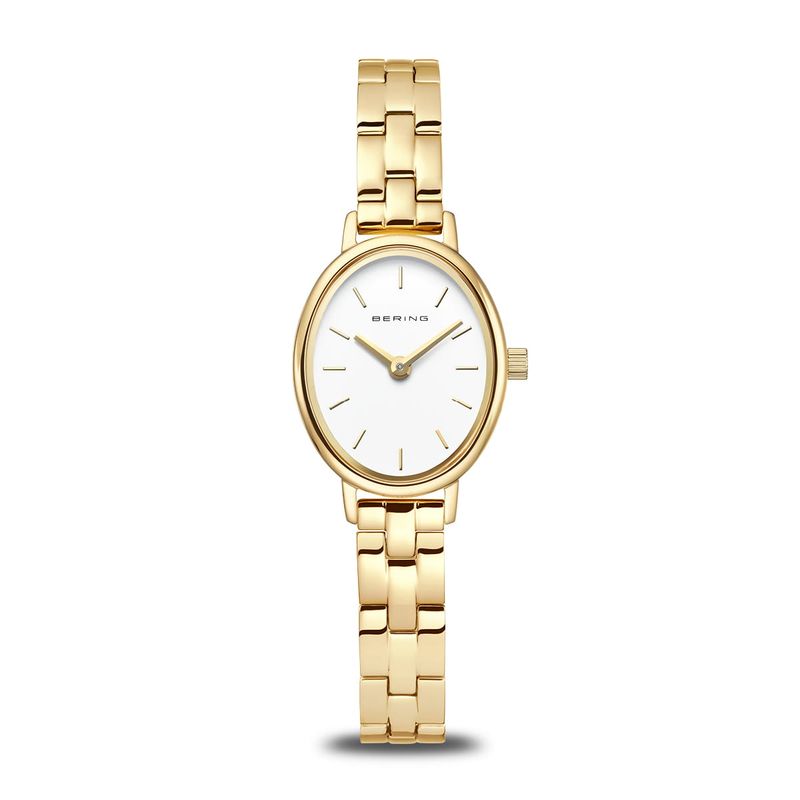 Bering Women&#39;s Classic Polished Gold Watch