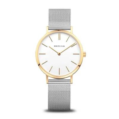 Bering Women’s Polished Gold Watch