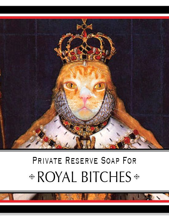 Vintage Royal Bitch Soap