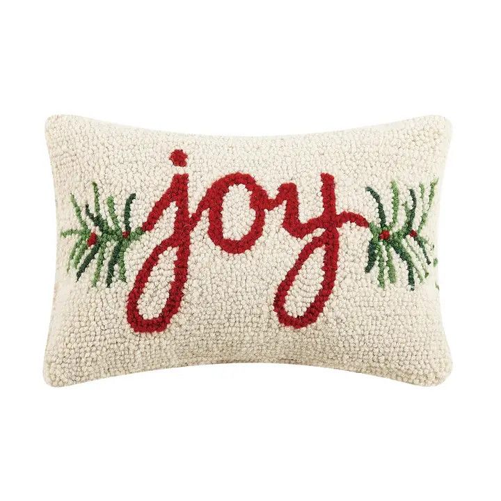 Joy Hook Pillow 8&quot;x12&quot;