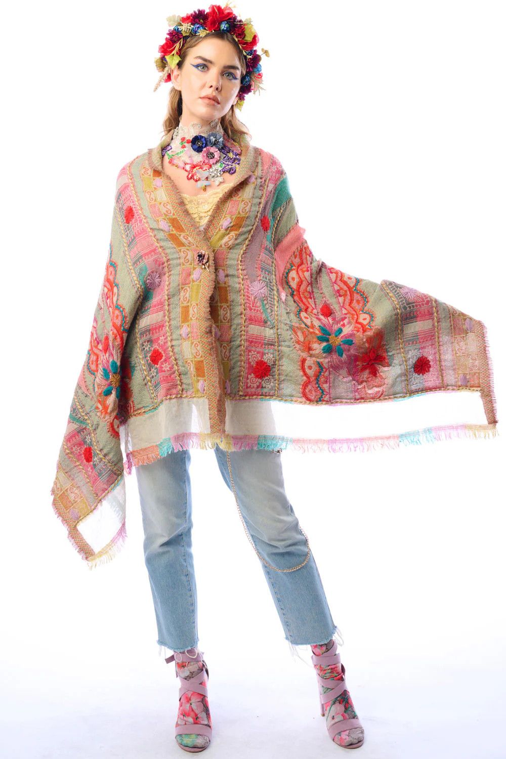 Festive Shawl- Festive Combo