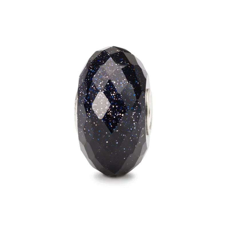 Ocean Reflections Bead (Blue Goldstone)