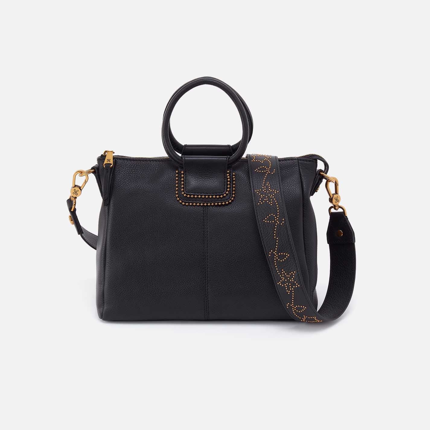 Sheila Medium Satchel Black