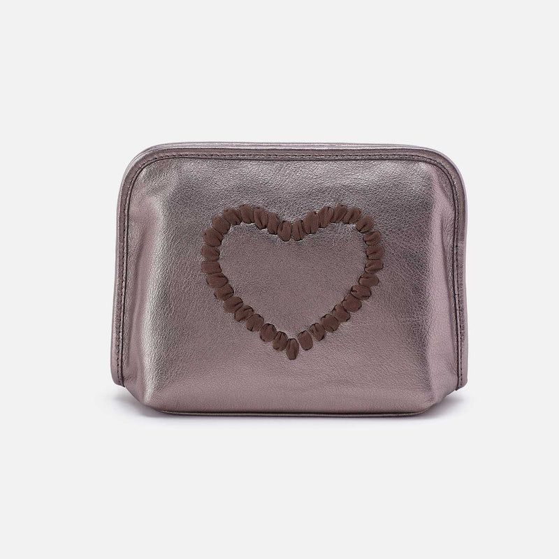 Beauty Cosmetic Pouch Pewter Spur
