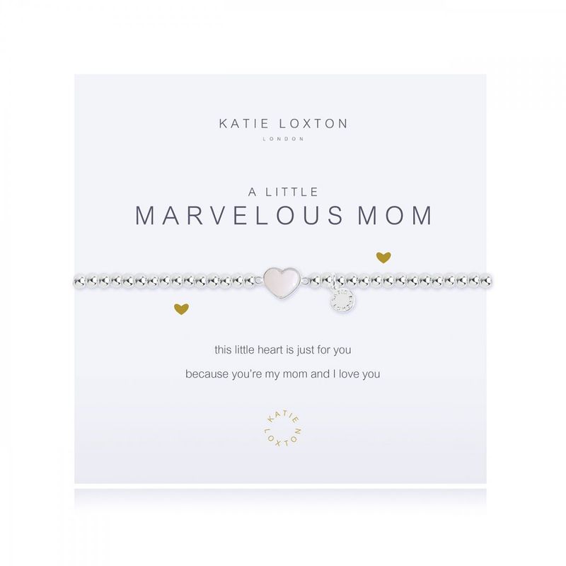 A Little Marvelous Mom Bracelet Silver