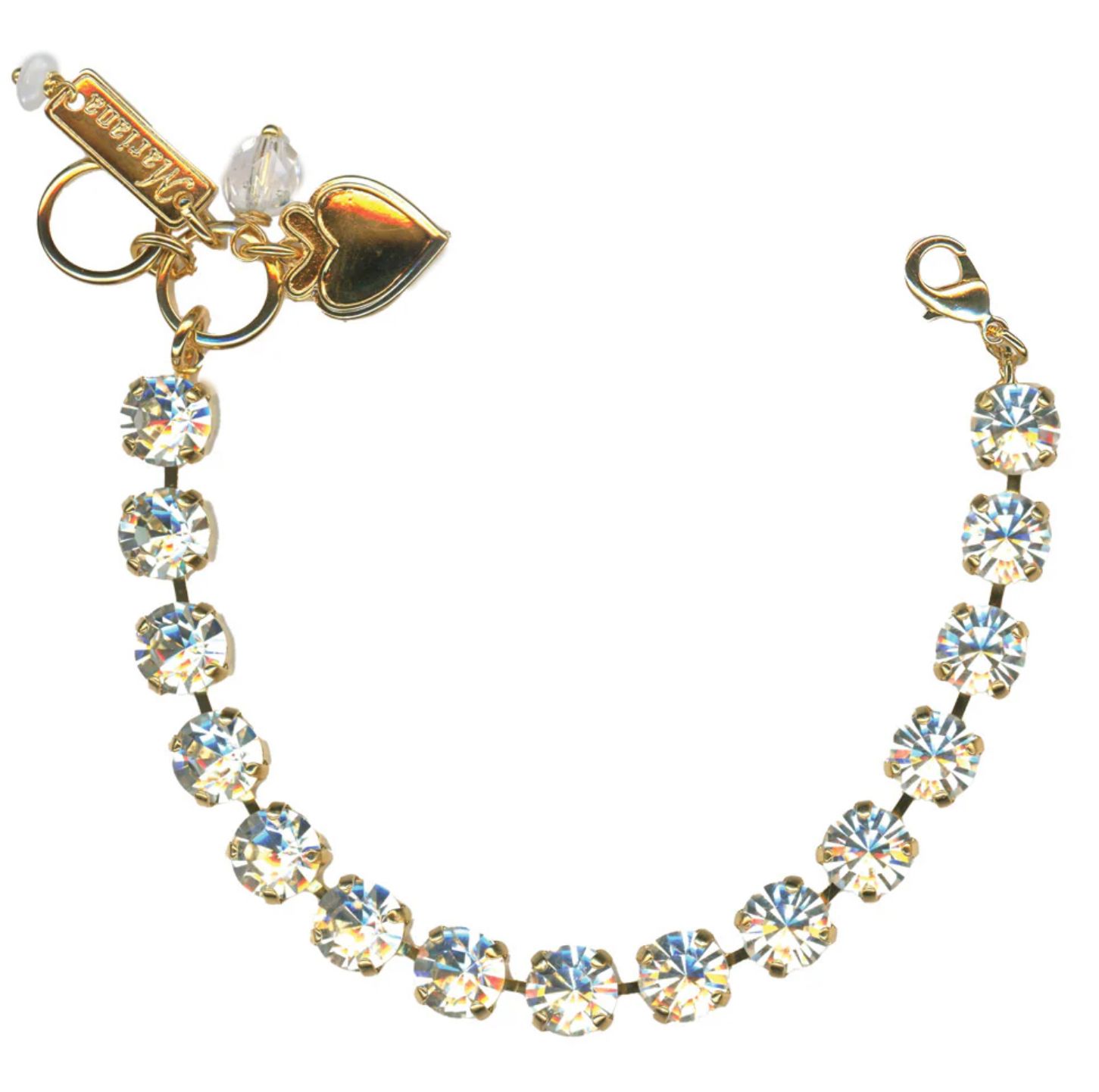 Everyday Bracelet-Clear/Gold Bracelet