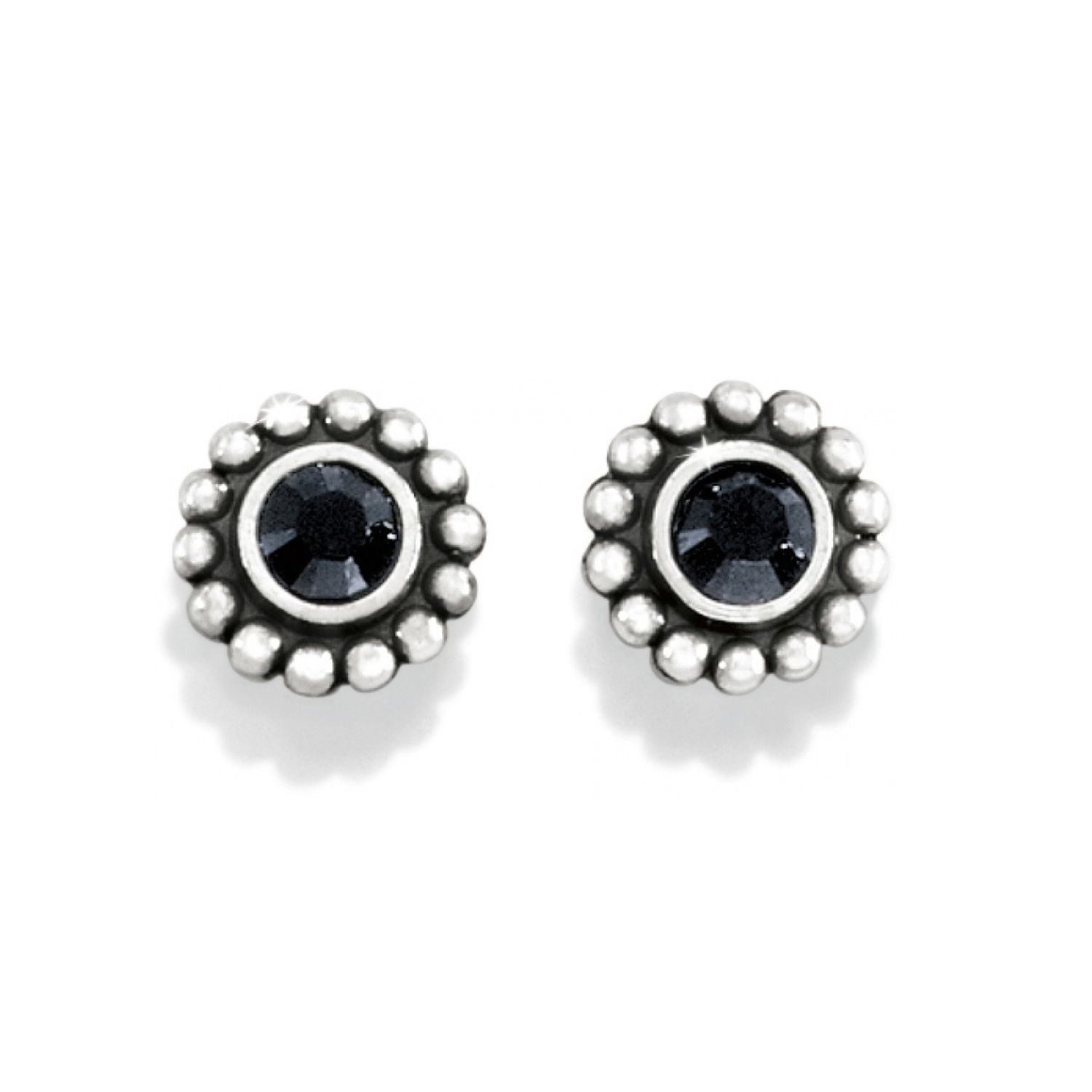 Twinkle Black Mini Post Earrings