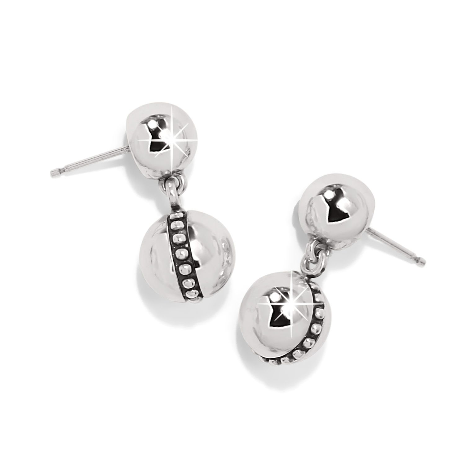 Pretty Tough Bold Stud Drop Earrings